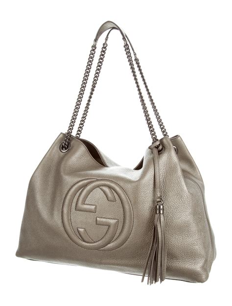 soho boston bag gucci|Gucci soho shoulder bag large.